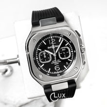 Load image into Gallery viewer, Bell & Ross Chrono - BR05C-BL-ST/SRB