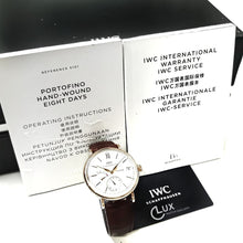 Load image into Gallery viewer, IWC Portofino Hand-Wound Eight Days - IW510107

