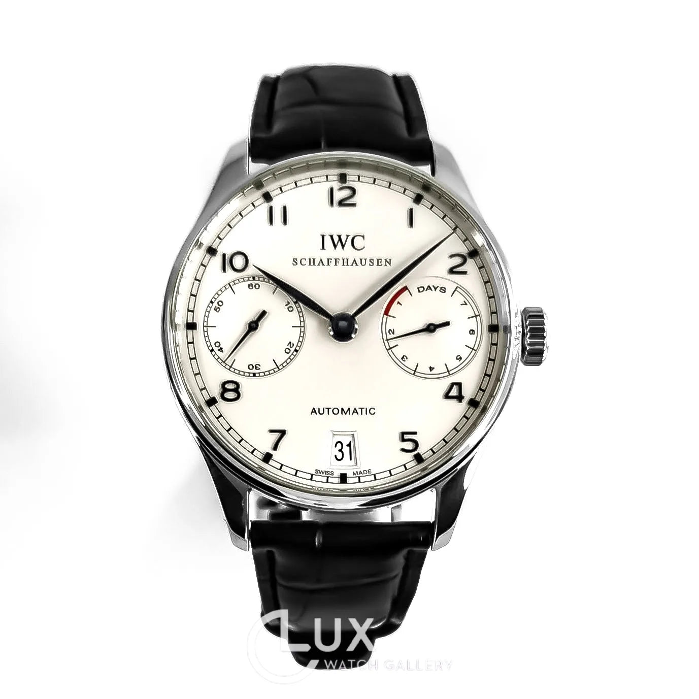 IWC Portugieser Chronograph IW5001 07 Lux Watch Gallery