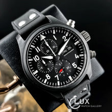 Load image into Gallery viewer, [ SOLD ] IWC Pilot&#39;s Watch Chronograph Top Gun - IW389101
