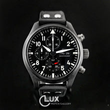 Load image into Gallery viewer, [ SOLD ] IWC Pilot&#39;s Watch Chronograph Top Gun - IW389101
