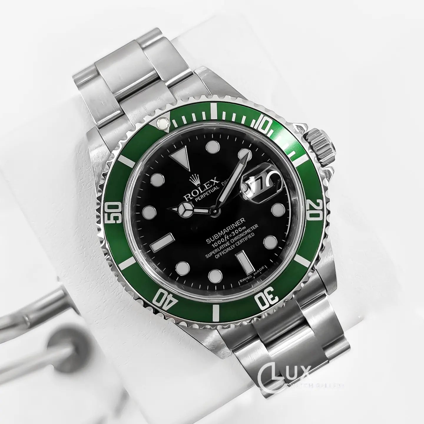 Rolex Submariner Date Kermit 16610LV Lux Watch Gallery
