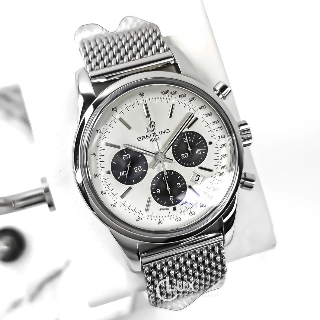 [ SOLD ] Brietling Transocean Chronograph - AB0152